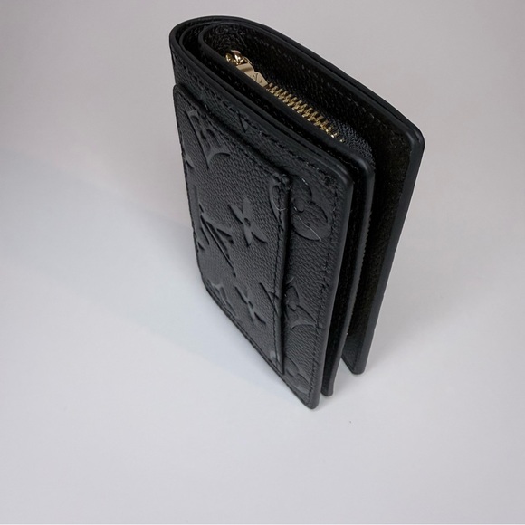 Louis Vuitton Black Embossed Monogram Wallet - Picture 2 of 7